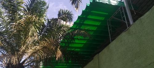 Mái bạt xếp di động cho ban công nhà sân thượng cao tầng