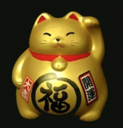 Maneki-Neko et Kokeshi