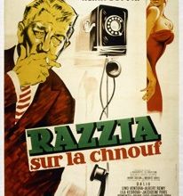 RAZZIA SUR LA CHNOUF - BOX OFFICE JEAN GABIN 1955