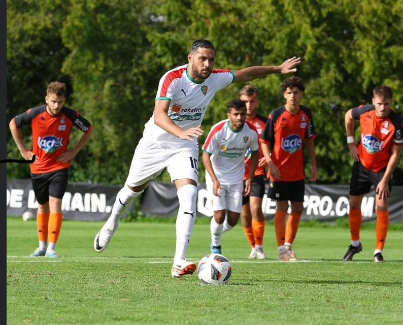 Mercredi 23.8.2023 à Rennes Complexe Sportif du Château du Bois Guy Amical Stade Lavallois MFC (Remplaçants) (Ligue 2, France)-MCA 1-5