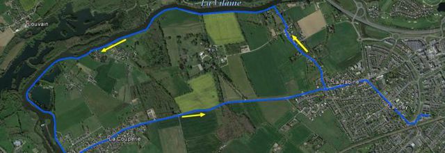 La Vilaine, de Bruz à Pont-Réan
