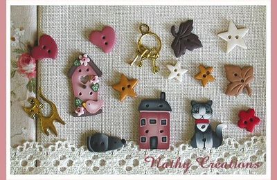 Boutons et charms à gagner