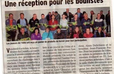 Le Dauphiné Libéré du 11 octobre 2017