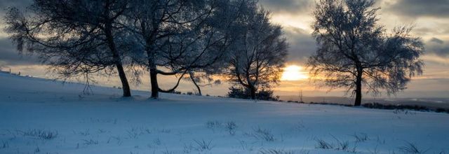 Froide ambiance hivernale dans le Pilat