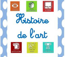Page de garde pour l'histoire de l'art
