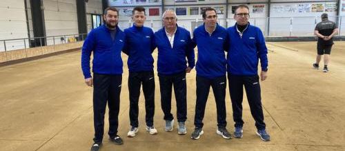 Victoire de l'équipe villeneuvoise Brousset Lilian