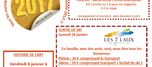 JANVIER 2017