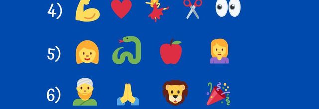 Personnages bibliques en quelques émojis