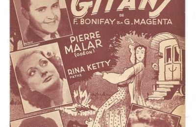 Rina Ketty dans la Roulotte des Gitans