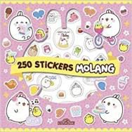 250 Stickers Molang