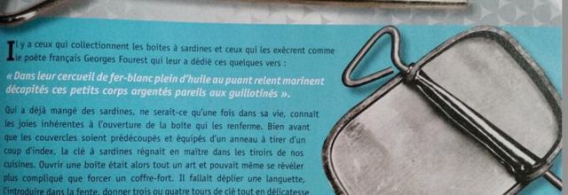 CLE A SARDINE ET OUVRE BOITE QUI A CONNU ?