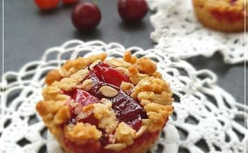 GÂTEAU  STREUSEL AUX CERISES