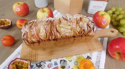 Cake aux pommes Pink Lady