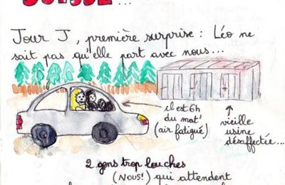 Vacances au ski - jour premier
