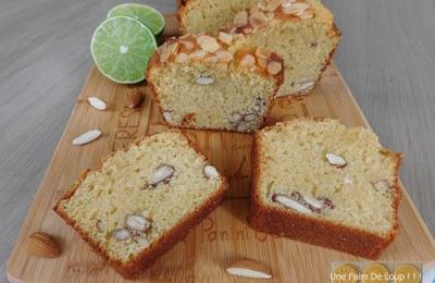Cake aux amandes et au citron vert