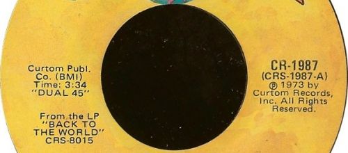 1973 : Single SP Curtom Records CR 1987 [ US ] 