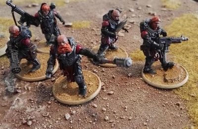 Dune, avancée de peinture