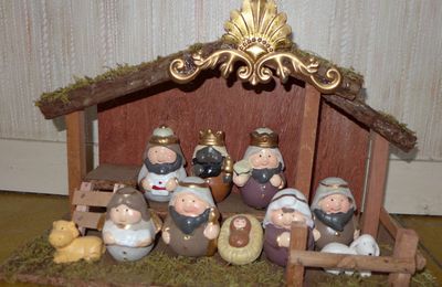 Ma petite crèche, Noël 2017...