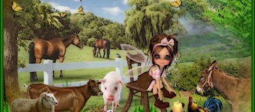  A la ferme..