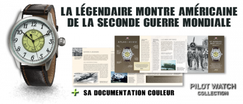 Collection " Montres de pilote " - Lancement VPC