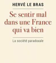 Revue livre en ligne Se sentir mal dans une France qui va bien  - La société paradoxale