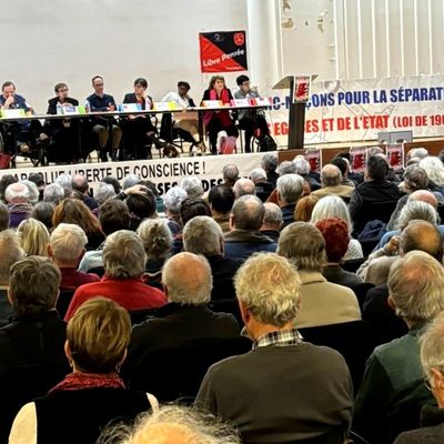 6 décembre 2025, 120e anniversaire de la Loi de Séparation des Églises et de l’État de 1905 ! Quel succès ! 