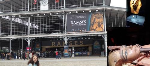 Exposition de Ramsès à la grande Halle de la Villette