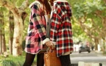 mode fashion plaid