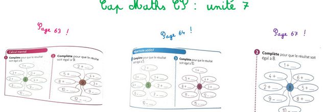 Fleurs de calculs... à la manière de Cap Maths !