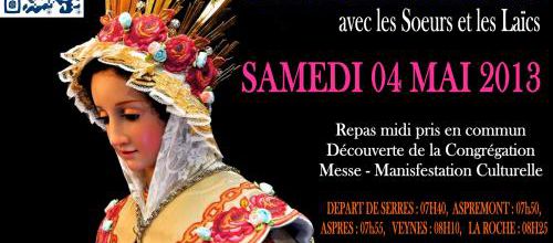 Notre dame de la Salette - 4 mai 2013 - affiche