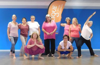 Yoga solidaire pour soutenir l’opération Octobre rose