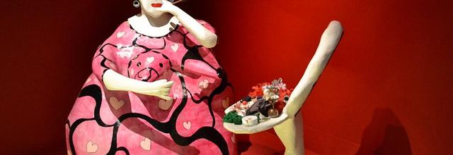 Exposition Niki de Saint Phalle : "La toilette" 1978