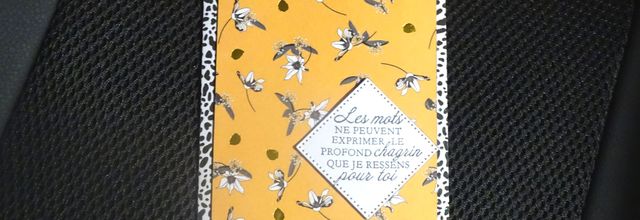 Carte pour une amie ....