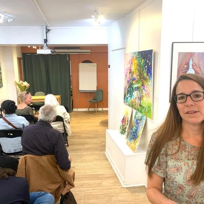 Ma soirée dédicace et expo fut un franc succès ! !