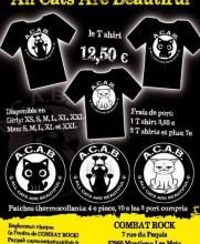  ACAB Combat Rock Cats - Des t-shirts... chatoyants ! 