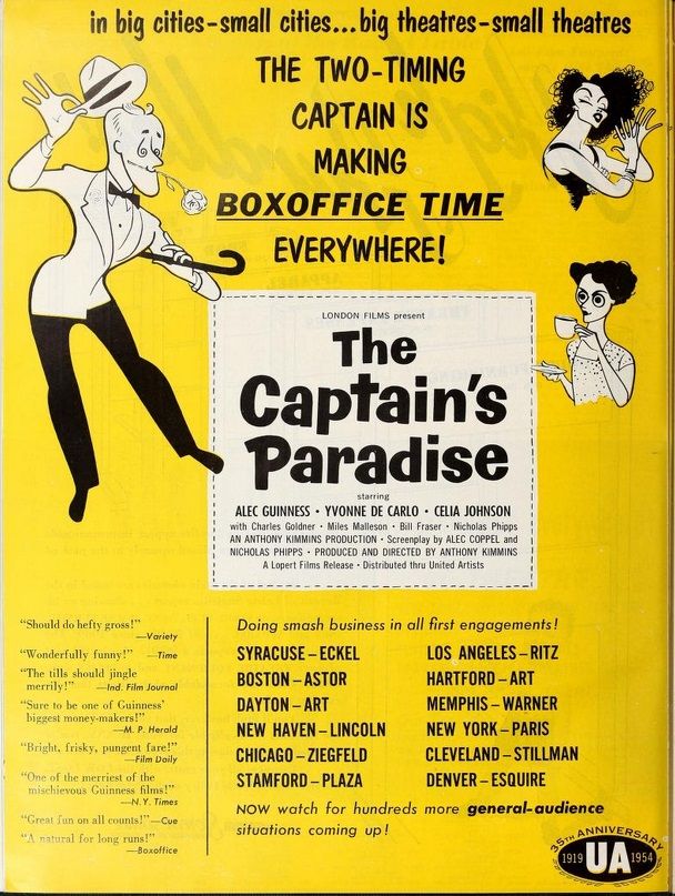 THE CAPTAIN'S PARADISE