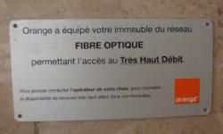 Commercialisation de la fibre optique Orange