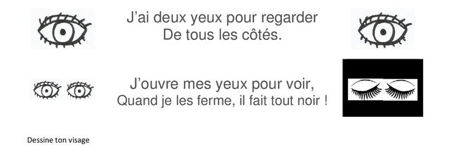 comptines les 5 sens
