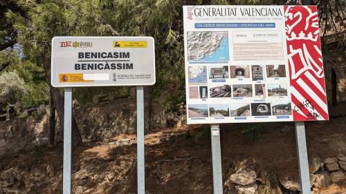 Benicasim en vélo bien sûr 