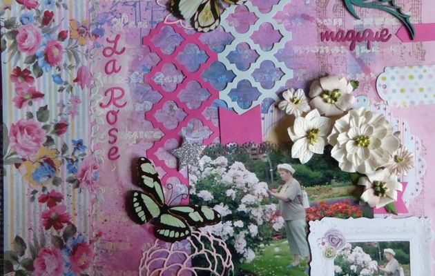 ODE  A  LA  ROSE - 14ème SCRAP