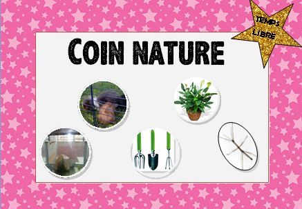 * Coin de temps libre: un coin nature