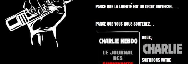 J'aime Charlie : À MERCREDI, CHARLIE ! et parce que le crayon sera toujours au-dessus de la barbarie : ABONNONS-NOUS ! / Mi amas Charlie: Gxis la venontan merkredon, Charlie! kaj ĉar la plumo ĉiam 