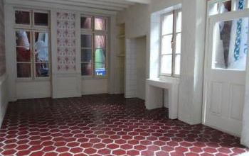Cuisine - Mur de droite et Lustre