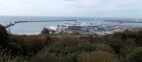  * Vues sur le port de Douvres