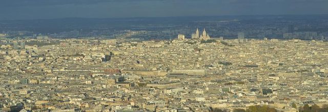 Vues de Paris du 3ème étage de la Tour Eiffel