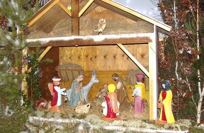 La crèche de Chaumont le Bois...