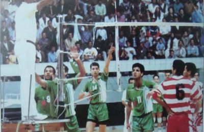 1990-1991 Volley-ball MCA Messieurs Vice -Champion d'Afrique 