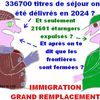 Le Grand Remplacement est en marche quoiqu'en disent les médias gauchistes!
