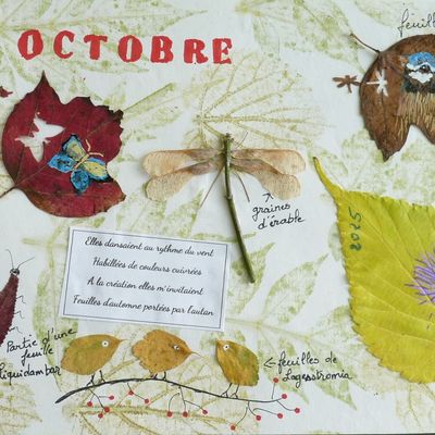 Mon journal créatif d'octobre 2025