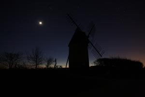 Vénus, la Lune et le Moulin
